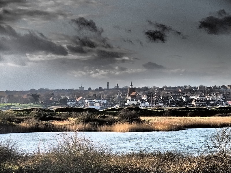 Maldon from Heybridge basin - Maldon and Local Environment