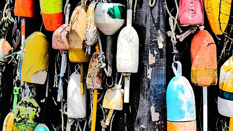 Lobster Pot Markers ~ New England - New England 2019