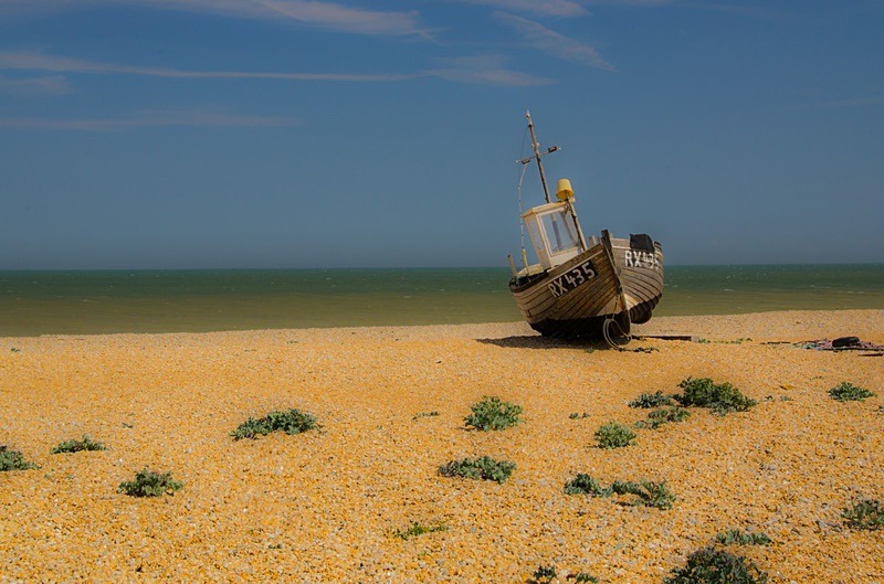 Waiting ~ Dungeness (20) - Numbers of last photo cards remaining.