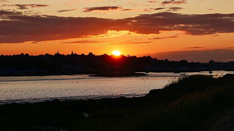 Maldon Sunset III - Maldon and Local Environment