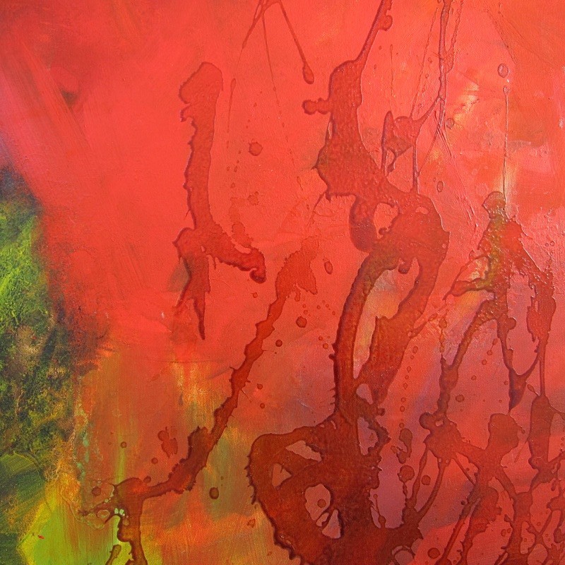 Beinn a' Bhoghalan (detail) - a-mach an gleann: paintings