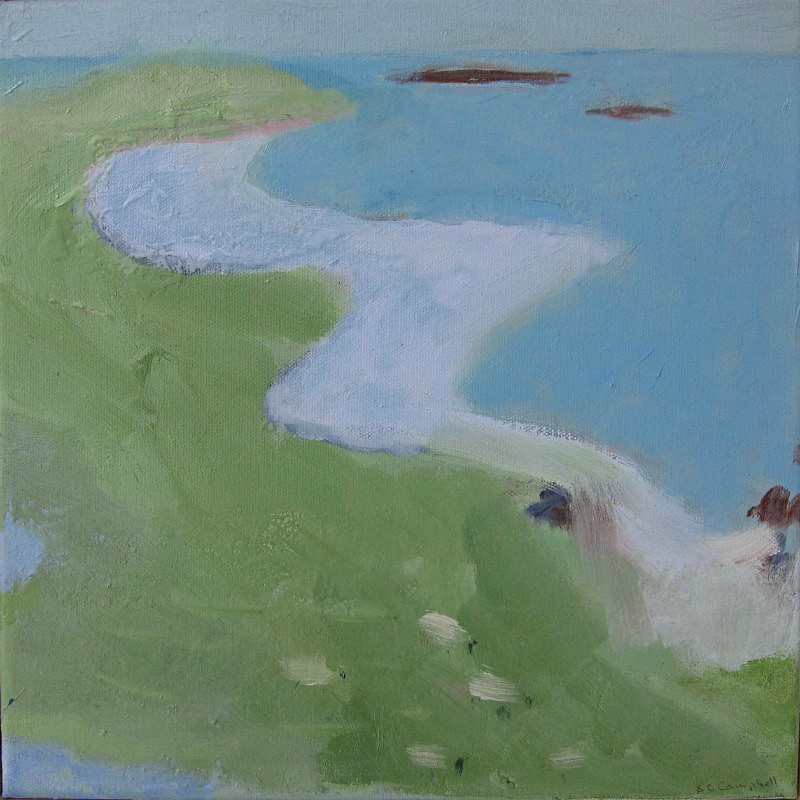 Mol an Tighe Luskentyre - paintings from field-sketches