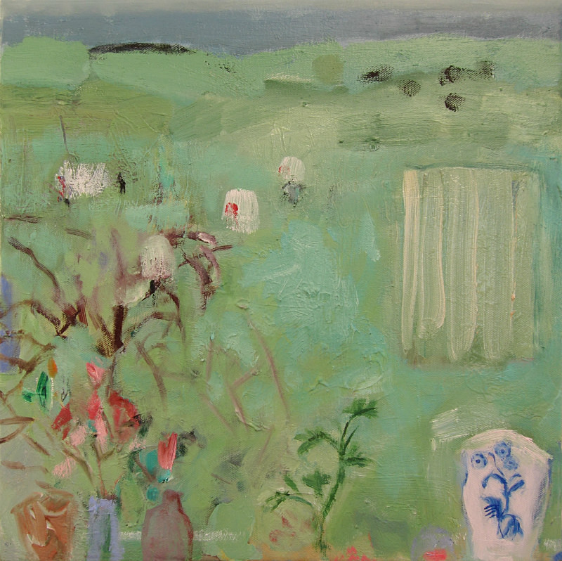 windowsill, sheep - paintings from field-sketches