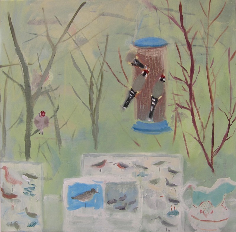 goldfinch study 2 - paintings from field-sketches