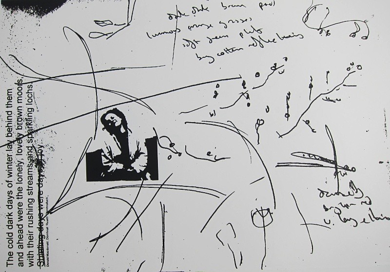 'days of joy' - a-mach an gleann: screenprints