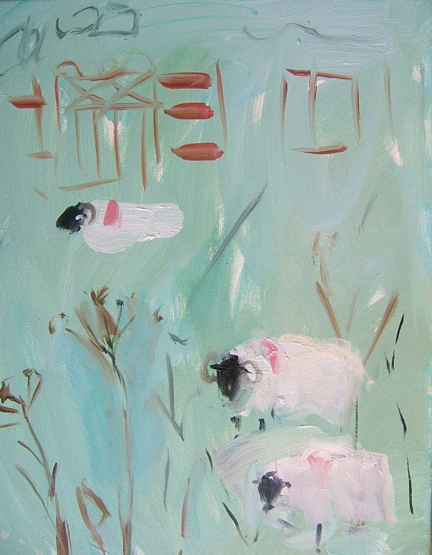 September machair - paintings from field-sketches