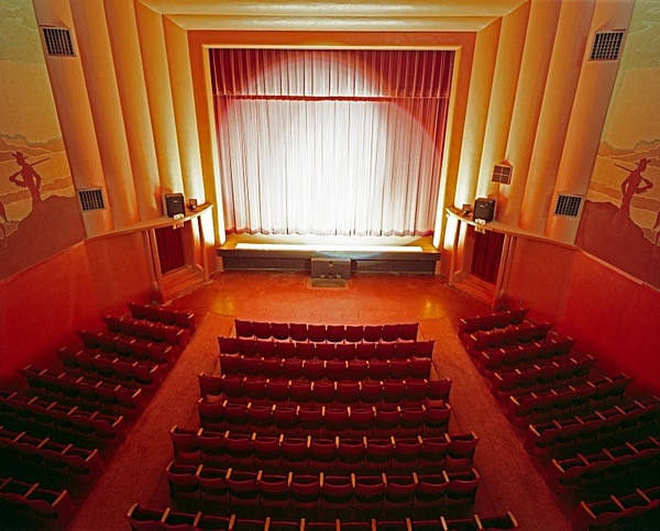 Auditorium, Majestic, Eastland, Texas. - American Icons