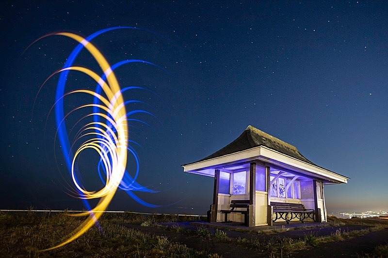Shelter, Southbourne - Light Painting