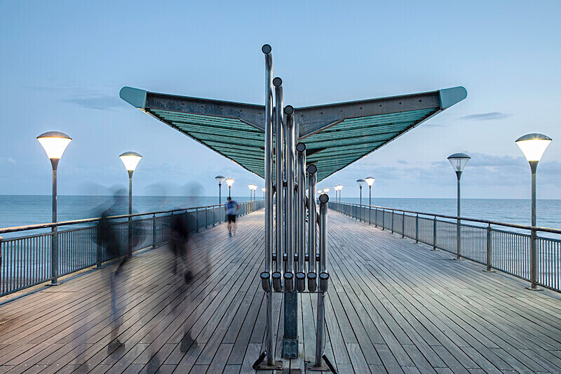 On Boscombe Pier  - Workshops in The Purbecks