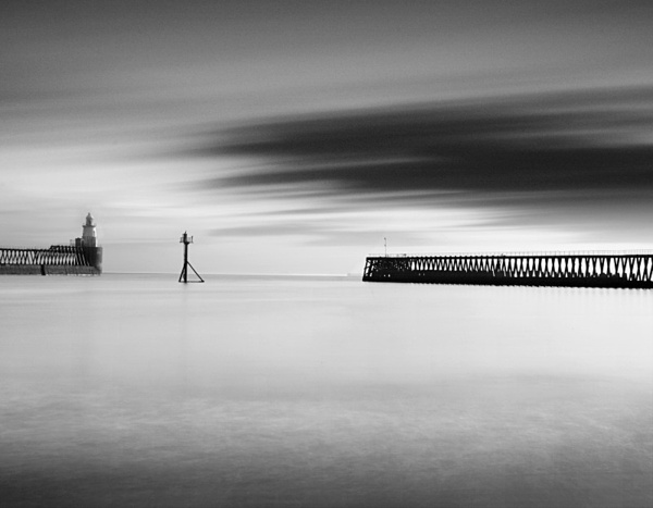Harbour at Blythe. - Monochrome Landscape Europe