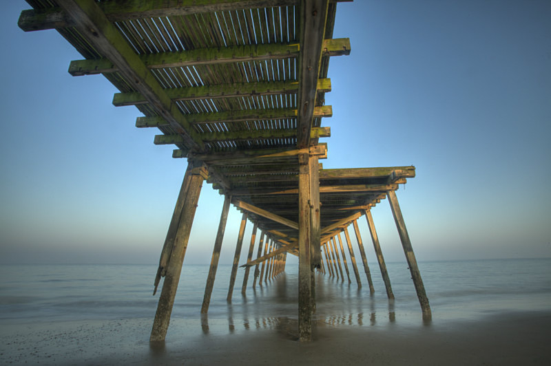 Pier at Lowestoft - Coastal Britain