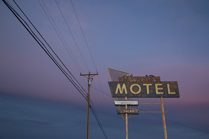 Bluewater Motel on Route 66 - Route 66