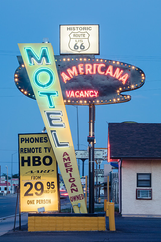 Motel Americana, Tucumcari - Route 66