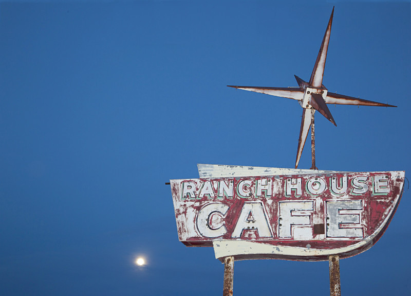 Ranch House Cafe, Vaughn. - Route 66