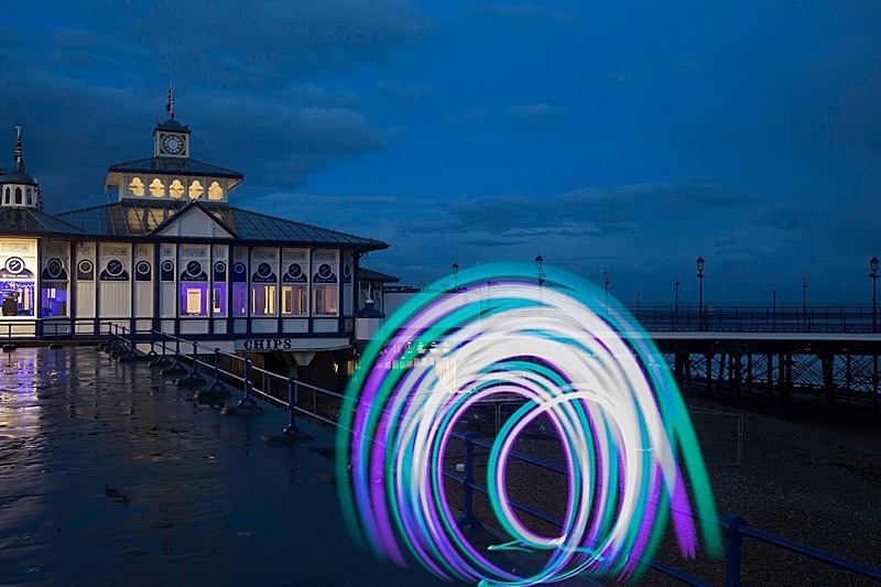 Eastbourne Pier - Light Painting