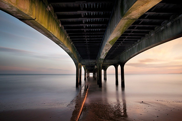 Underneath Boscombe Pier. - Coastal Britain