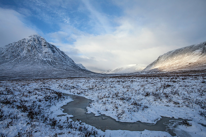 Ice & Snow, Rannoch Moor. - Bad Weather