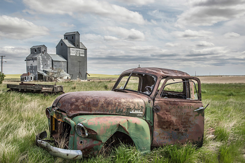 Dunkirk, Montana. - Abandoned America