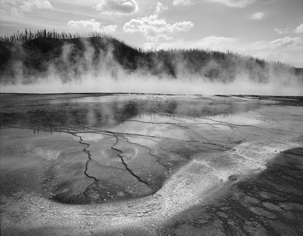 Yellowstone. - Monochrome Landscape America