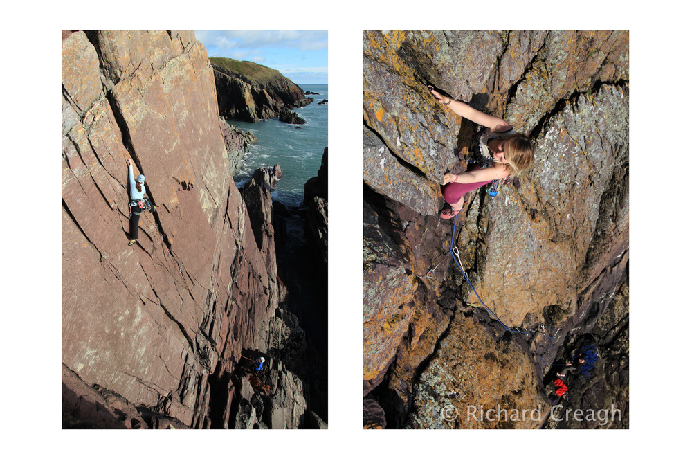 Girls on Seacliffs - Adventure