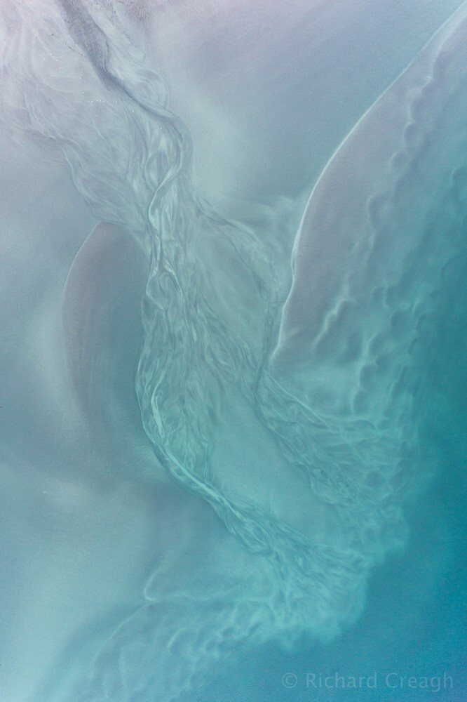 Turquoise Lines - Detail