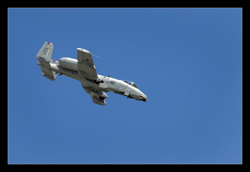 A-10 Warthog Diving - Aircraft