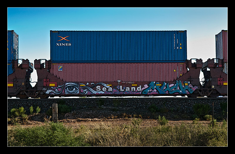 Railcar Graffiti - Railroad