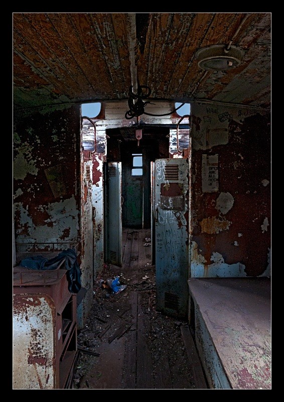 Abandoned Caboose - Railroad