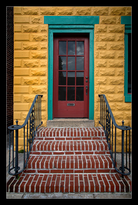 Colorful Entry - Building Elements
