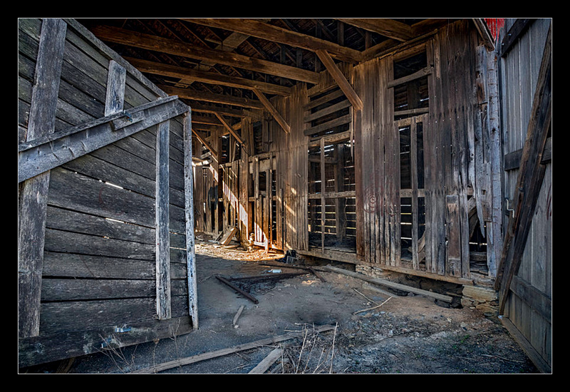 Red Barn Interior - Architecture & Buildings