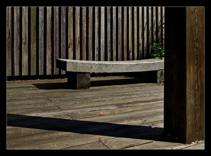 Curved Bench - Building Elements