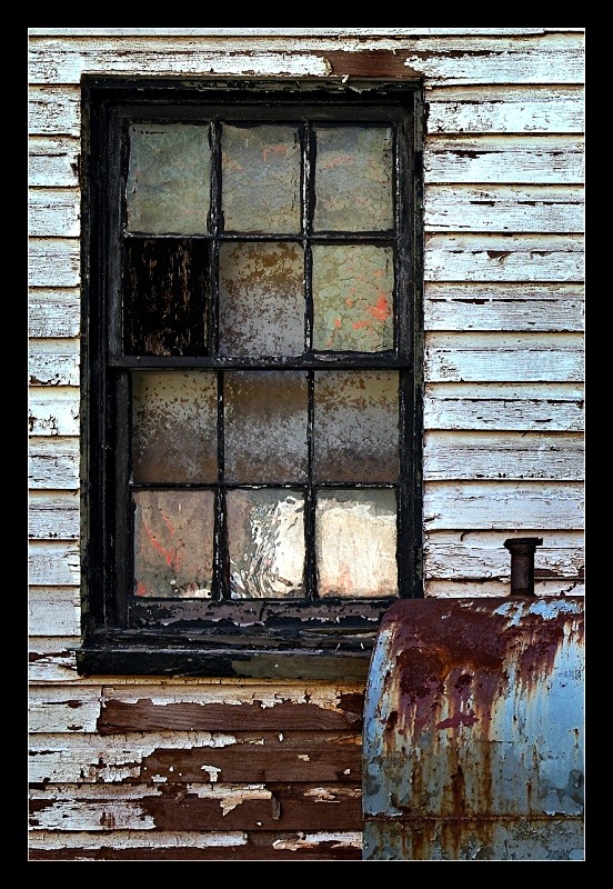 Black Window - Building Elements
