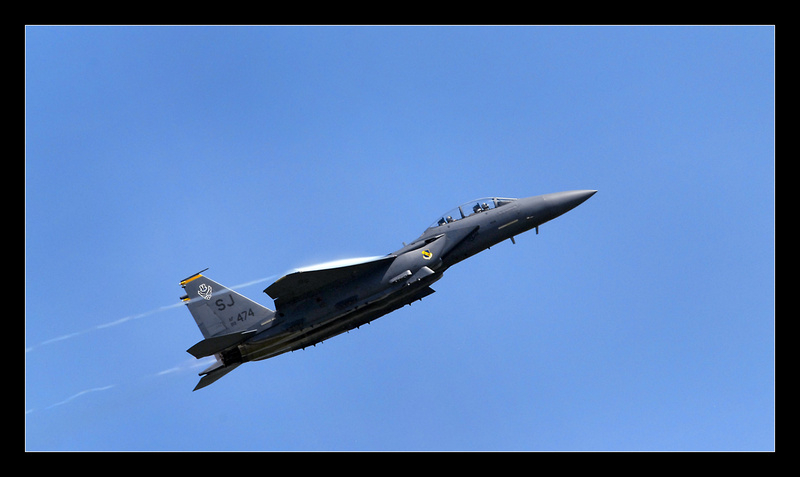 F-15 Strike Eagle Climbing - Aircraft