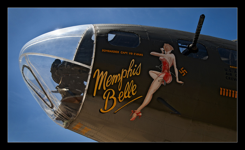 Memphis Belle Nose Art - Aircraft