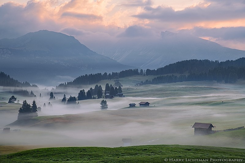 Seiser Alm Fog - Italian Dolomites