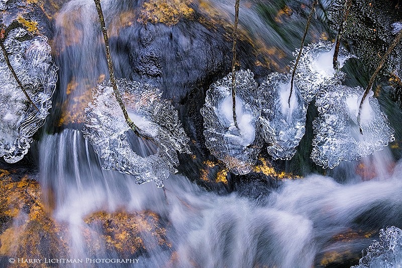 Ice Chandeliers - New Hampshire Mountains - Streams - Lakes - & Rivers
