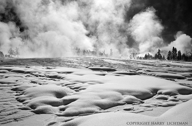 Fire & Ice - Black & White