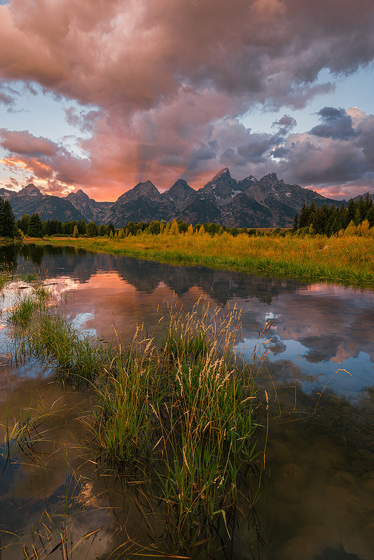 Eruption - Grand Teton - Grand Teton - Autumn