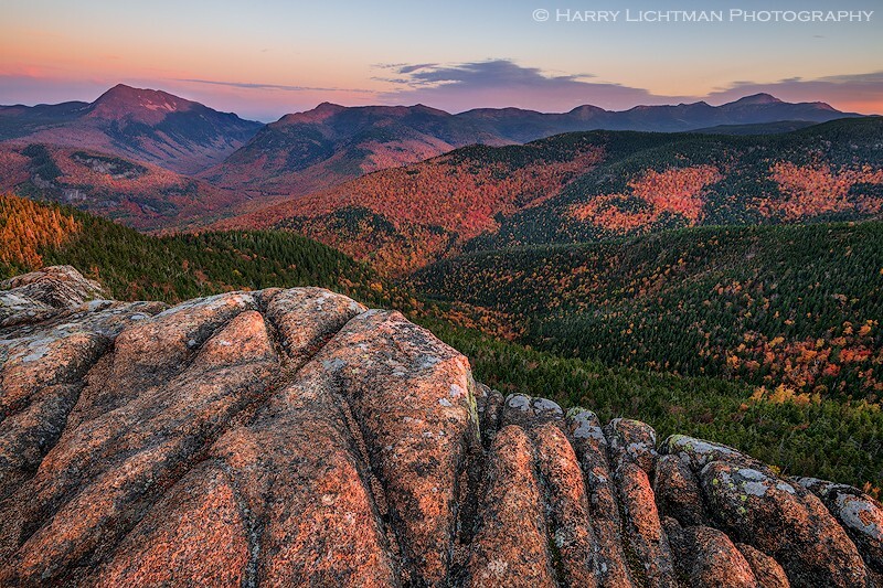 Southern Presidential Vista - New Hampshire Mountains - Streams - Lakes - & Rivers
