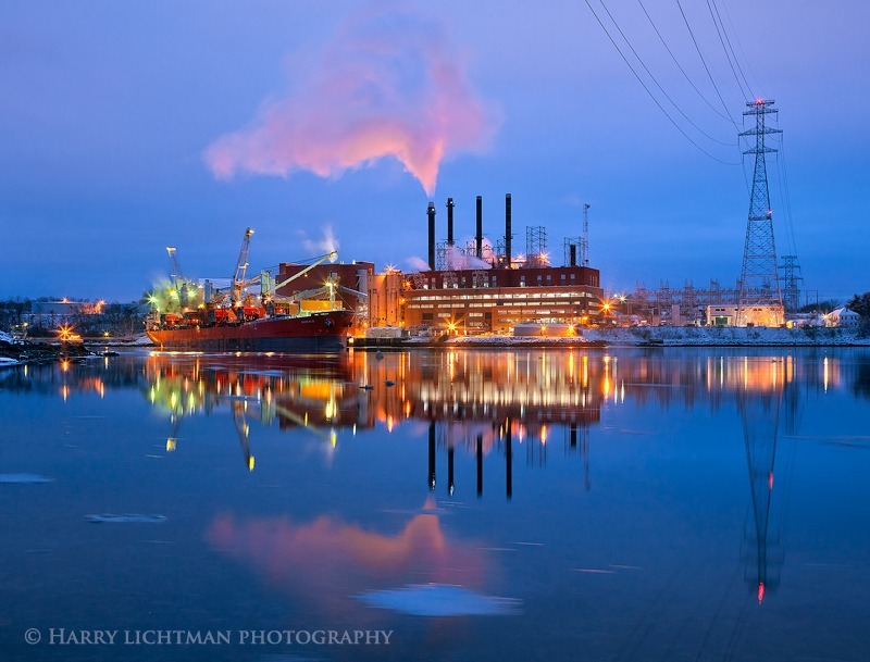 Newington's Industrial Skyline