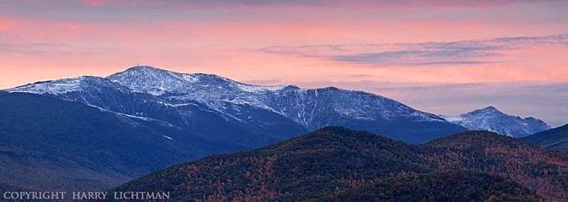 Presidentials in Pastel - New Hampshire Mountains - Streams - Lakes - & Rivers