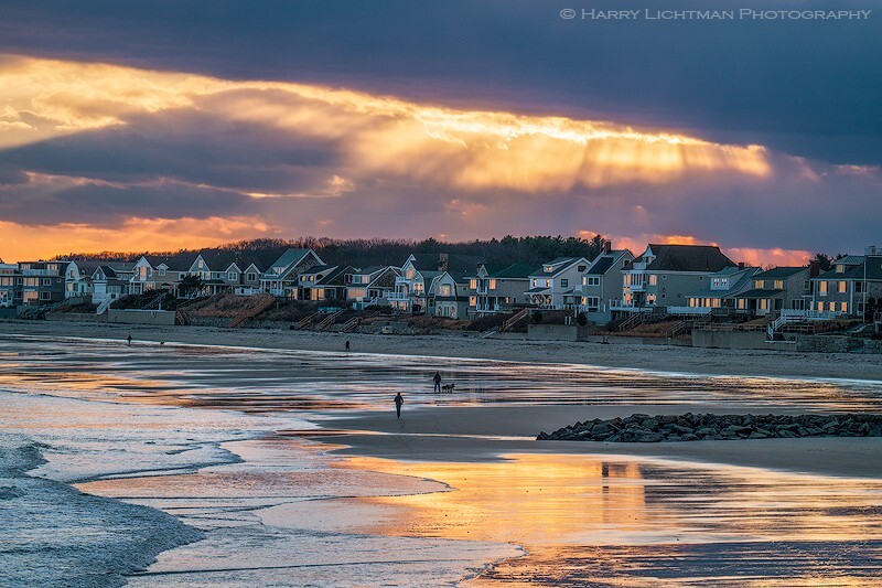Long Walk Home - Sunset Walk - New Hampshire Seacoast
