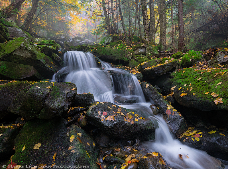 Bumpus Cascades - New Hampshire Mountains - Streams - Lakes - & Rivers