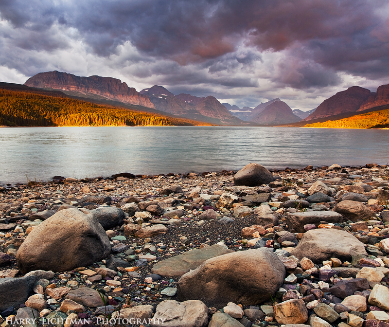 Storm Approach - Sherburne Lake - Glacier National Park