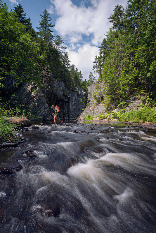 River Crossing - Gulf Hagas - Maine Coast & Mountains