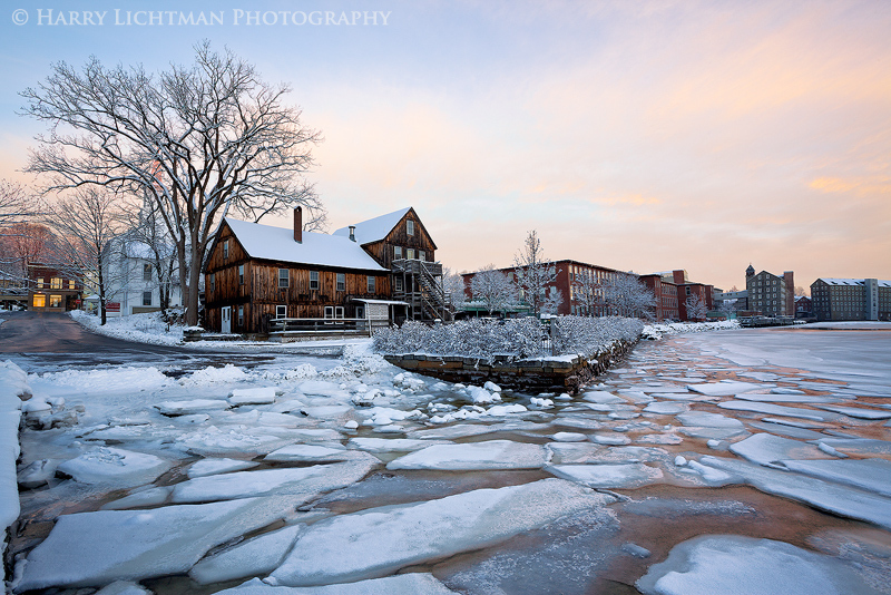 Winter Sunrise on the Lamprey - New Hampshire Seacoast