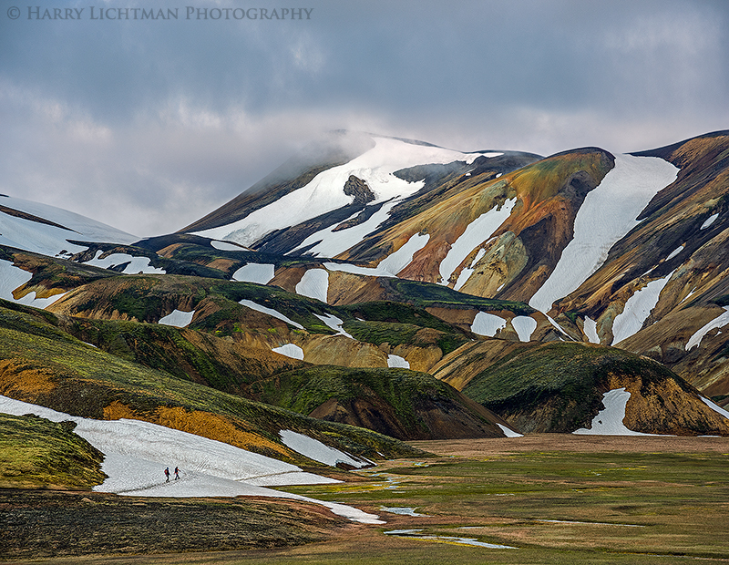 Landmannalaugar Hikers - Iceland from the Trail