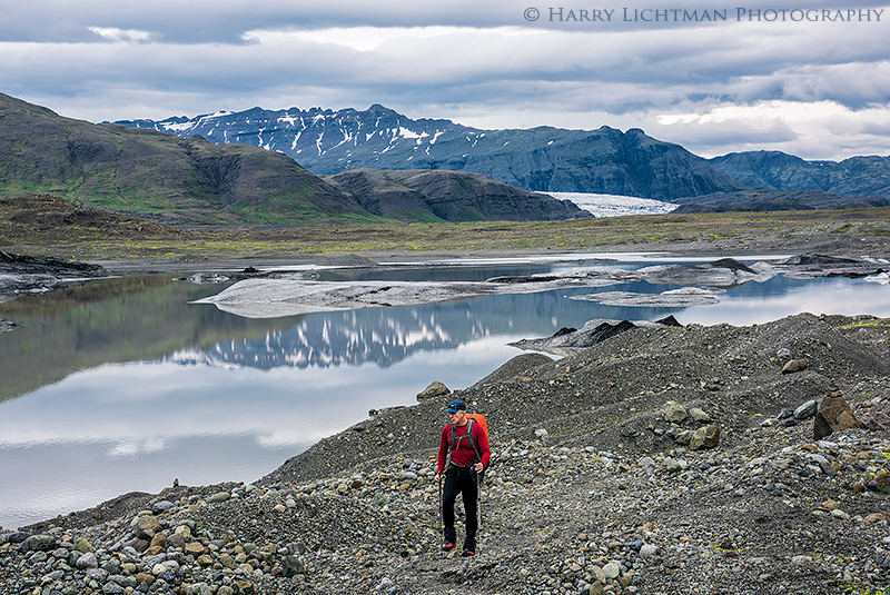 River's Edge - Iceland from the Trail