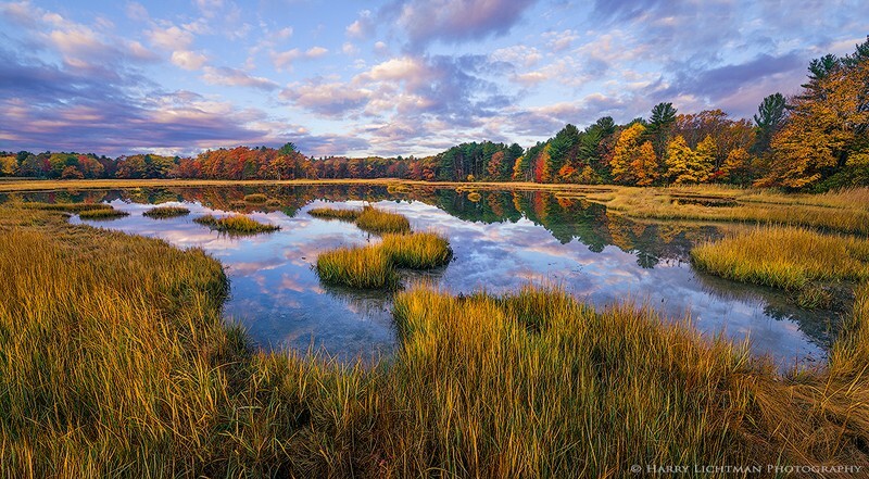 Autumn on Rye Marsh - New Hampshire Seacoast