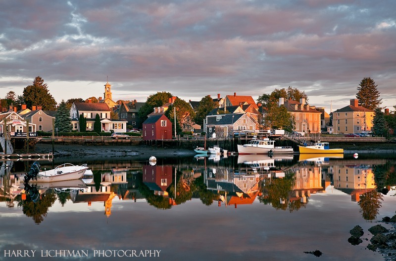 Painted by Sunrise - New Hampshire Seacoast